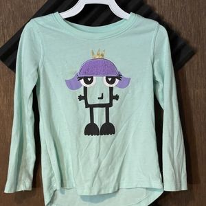 4t long sleeve tee okie dokie